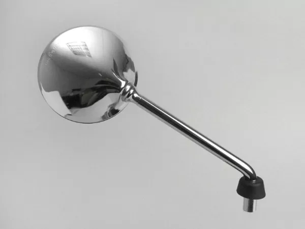 Espejo -PIAGGIO, cromado, M8x1.25 rosca derecha, derecha- Piaggio LX50 (ZAPC381, ZAPC383, ZAPC387), LX125 (ZAPM441, ZAPM443, ZAPM681), LX150 (ZAPM444), S50 (ZAPC386), Piaggio Liberty 50 (ZAPC42, ZAPC49) Liberty 125 (RP8M, ZAPM38, ZAPM67), Liberty 150 (ZAP