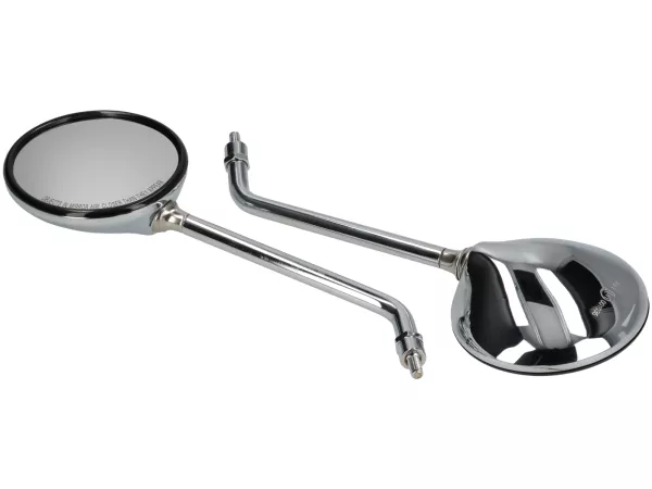 Mirror -PIAGGIO, chrome- Vespa , GTV, LXV, GT 250 i.e. 60 (ZAPM45102) - pair