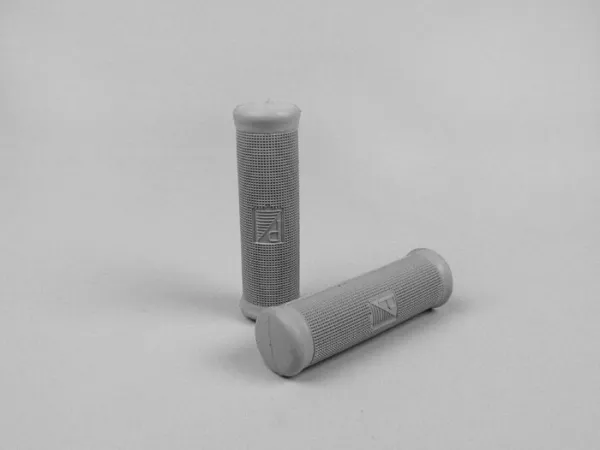 Griffe -VESPA Ø=24mm, l=125mm, Piaggio 4-Eck- Vespa VL1T, VL2T, VL3T (Struzzo), Touren 2(D), T/2 (VD1T), GS150 (VS1T) - Grau - auch passend auf V50, PV125, ET3, Sprint, Rally, VBB etc.