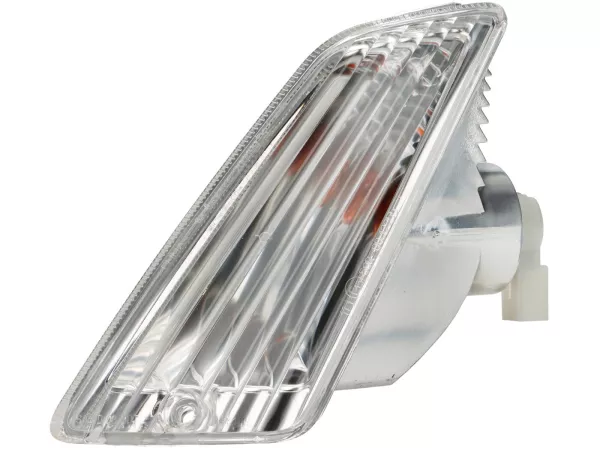 Indicator -PIAGGIO Triom- Vespa GT, GTL, GTV, GTS 125-300 (-2013) - colourless - smooth lens - front lhs