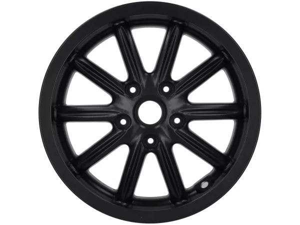 Wheel rim -PIAGGIO 3.00-12 inch - 10 spokes- PIAGGIO MP3 - fits also Vespa GT, GTL, GTS 125-300, GTV - black