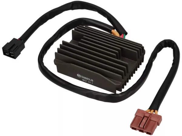 Spannungsregler -4+3-Pin- Piaggio Quasar/HPE 250-300 ccm, Master 400-500 ccm