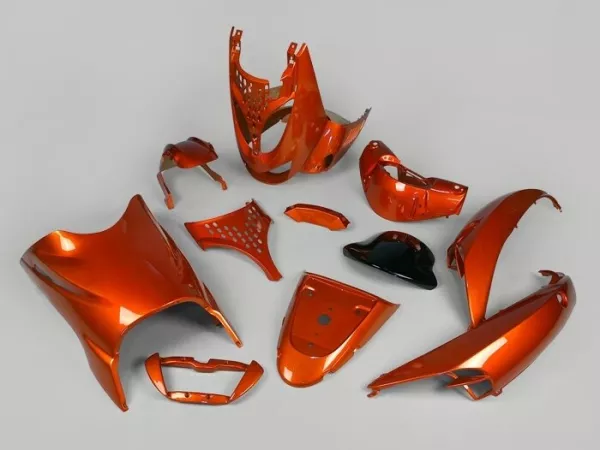 Onderdelen set -EDGE- 11 stuks - Aprilia SR vanaf 1998, SR50 Street - oranje metallic