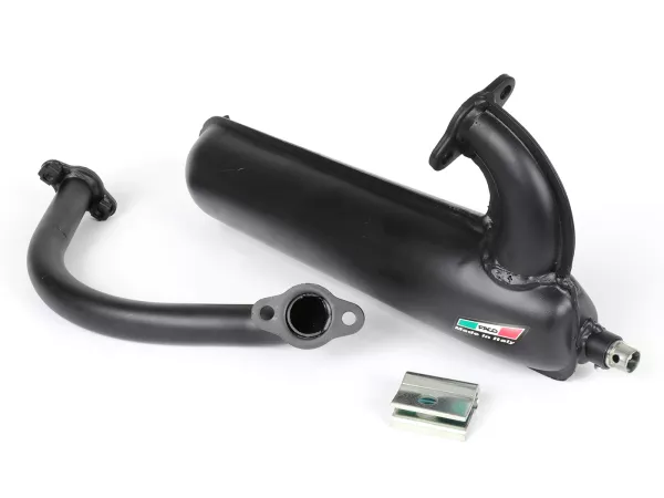 Escape -FACO ET3 Banana- Vespa PV125, ET3 125 - Negro
