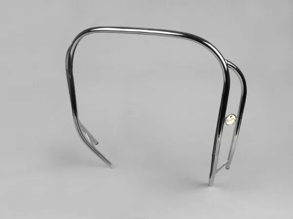 Tubo scanalato doppio -PIAGGIO- Vespa Rally180 (VSD1T), Rally200 (VSE1T), Sprint150 (VLB1T), TS125 (VNL3T), GTR125 (VNL2T) - Cromo