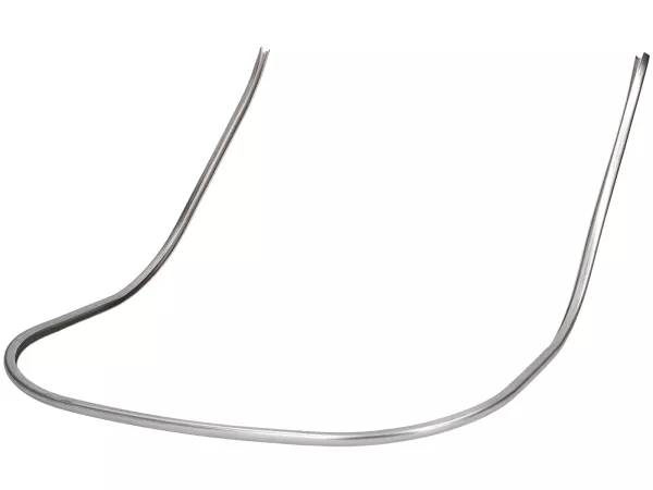 Leg shield beading -PIAGGIO- Vespa V50, V90, PV125, ET3 - aluminium