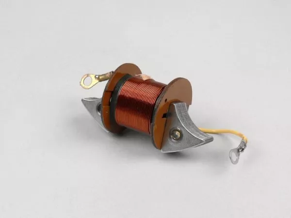 Ignition coil -OEM QUALITY- Vespa SS90 (Italian models), Vespa 125 (VNB6 from no. 33900), Super 125 (VNC models with battery), Vespa 150 (VBB2 from 265815), Super 150 (VBC models with battery), Sprint/Sprint Veloce (VLB1 from no. 22112 models with battery