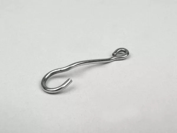Cable guide clip for cables in handlebar -LAMBRETTA- LI (series 3), LIS, SX, TV (series 3), DL, GP - stainless steel