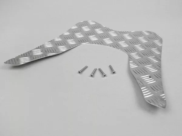 Placca a scacchi in alluminio -DF OPTICPARTS- Yamaha Neo's (dal 07.2007), MBK Ovetto (dal 07.2007)