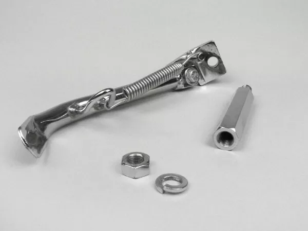 Cavalletto laterale -HURRICANE sinistro 10- Vespa PX, Rally180 (VSD1T), Rally200 (VSE1T), Sprint150 (VLB1T), TS125 (VNL3T), GT125 (VNL2T), GTR125 (VNL2T), SS180 (VSC1T), GS160 / GS4 (VSB1T), GL150 (VLA1T)