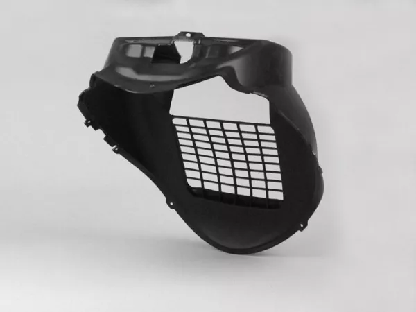 Legshield lower fairing -GILERA- Runner (2006-) (ZAPC461, ZAPC462, ZAPM461, ZAPM462, ZAPM463, ZAPM464) - black