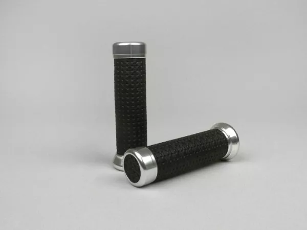 Puños -DMP- Ø=22/24mm - Negro / Waffle