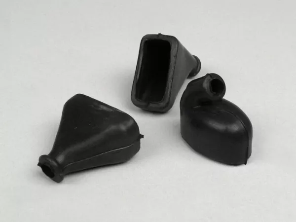 Rubberen kap set bobine en kabeldoos -OEM KWALITEIT- Vespa 160 GS, SS180 (VSC1T)