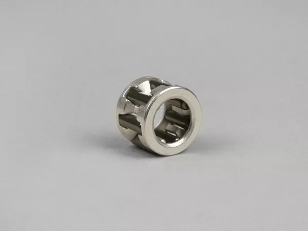 Small end needle bearing -STAGE 6 (10x17x13mm)- Minarelli 50cc (conversion bearing 12mm-> 10mm gudgeon pin) - silver
