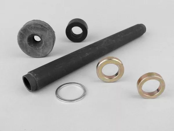 Silent block-sats motortvärbalk -VESPA- PX80, PX125, PX150, Sprint150 (VLB1T), TS125 (VNL3T), GT125 (VNL2T), GTR125 (VNL2T), Super, GL150 (VLA1T), VNA, VNB, VBA, VBB